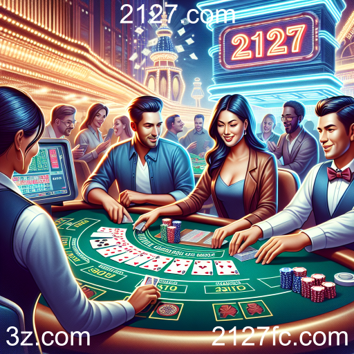 Experiência Imersiva no Cassino Ao Vivo do 2127.com